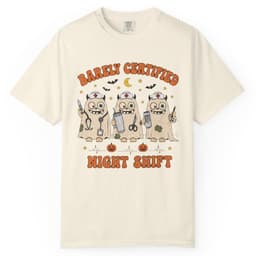 Spooky Night Shift t-shirt in Midnight, thumbnail 10