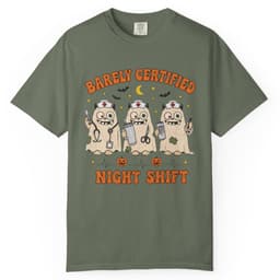 Spooky Night Shift t-shirt in Midnight, thumbnail 5