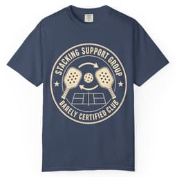 Stacking Support Group V1 t-shirt in Black, thumbnail 2