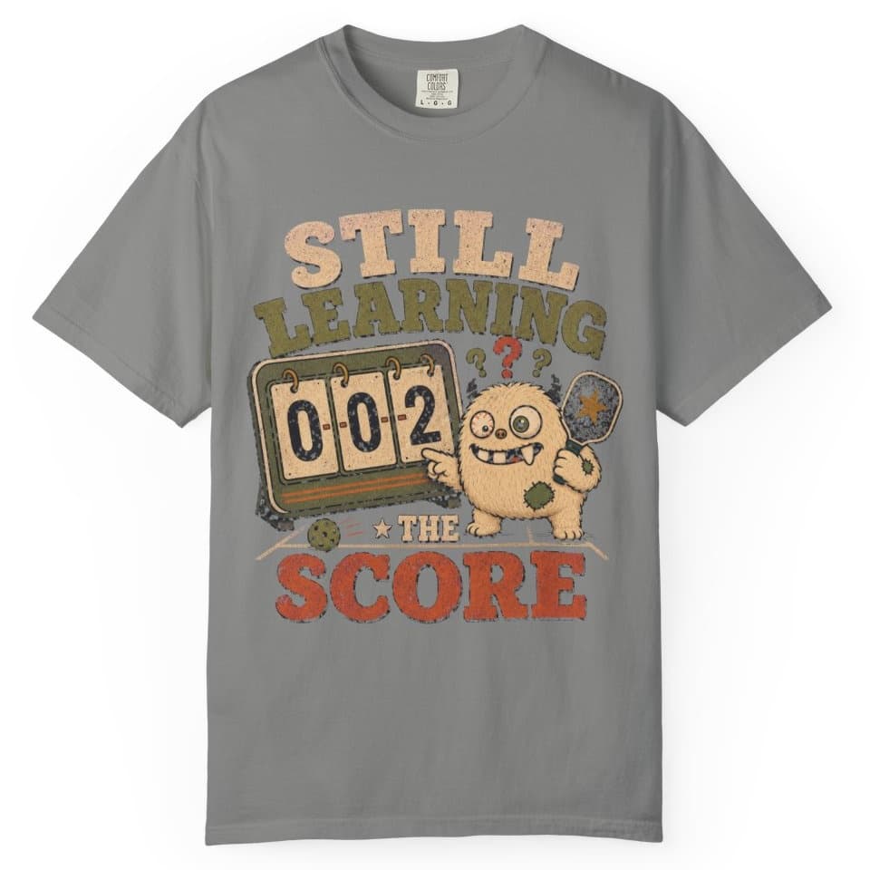 Still Learning The Score t-shirt in Black, photo 6