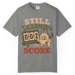 Still Learning The Score t-shirt in Black, thumbnail 6