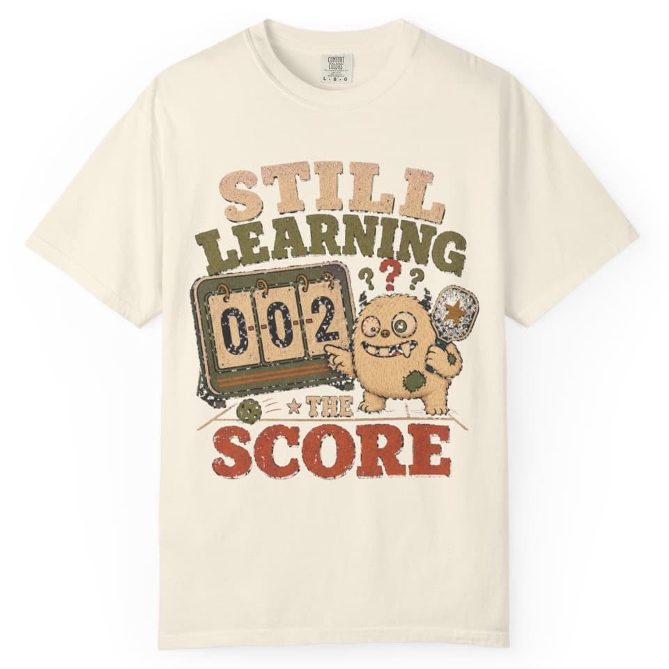 Still Learning The Score t-shirt in Black, photo 9