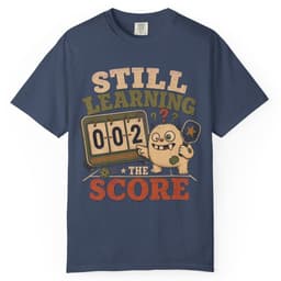 Still Learning The Score t-shirt in Black, thumbnail 2