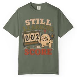 Still Learning The Score t-shirt in Black, thumbnail 4