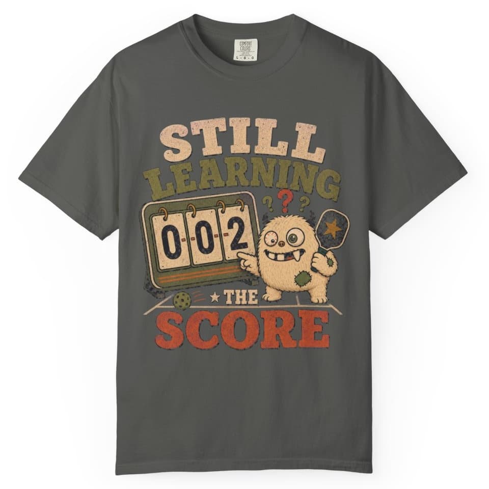 Still Learning The Score t-shirt in Black, photo 3