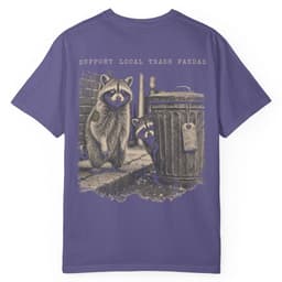 Trash Panda Union t-shirt in Black, thumbnail 11