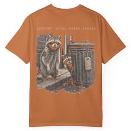 Trash Panda Union t-shirt in Black, thumbnail 19