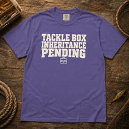 Tackle Box Inheritance Pending t-shirt in Black, thumbnail 6