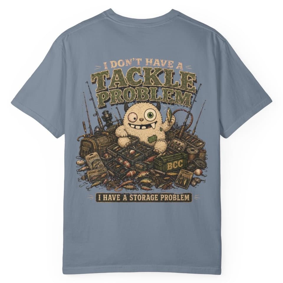 Tackle Storage Problem t-shirt in Black, photo 15
