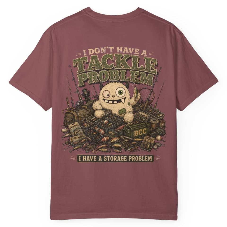 Tackle Storage Problem t-shirt in Black, photo 17