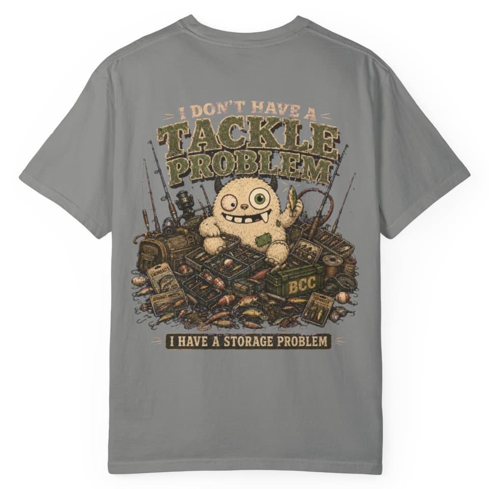 Tackle Storage Problem t-shirt in Black, photo 13