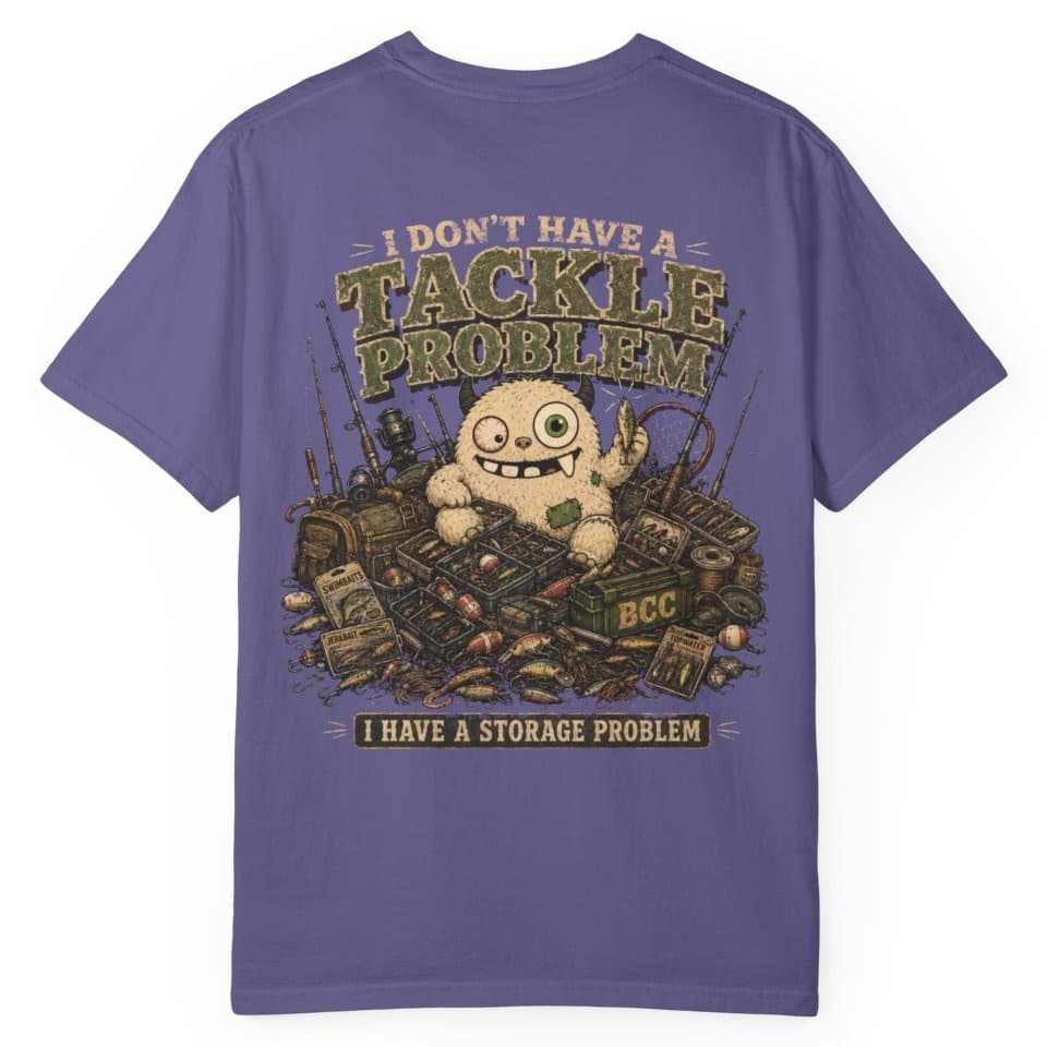 Tackle Storage Problem t-shirt in Black, photo 11