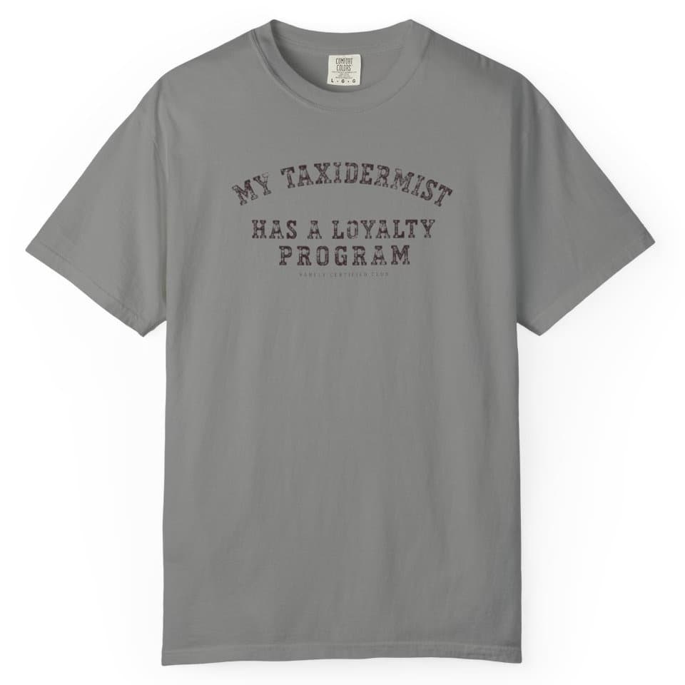Taxidermist Loyalty Program Hunting Shirt t-shirt in Ivory, photo 2