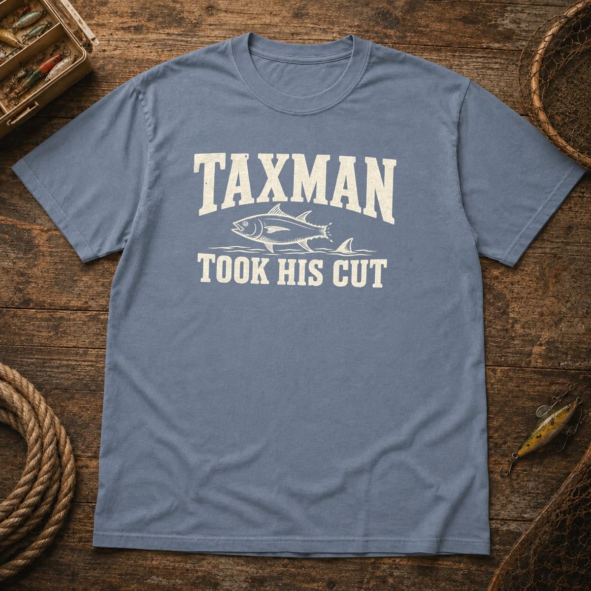 Taxman Took His Cut t-shirt in Espresso, photo 2