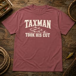 Taxman Took His Cut t-shirt in Espresso, thumbnail 3
