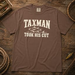 Taxman Took His Cut t-shirt in Espresso, thumbnail 1