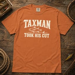 Taxman Took His Cut t-shirt in Espresso, thumbnail 5