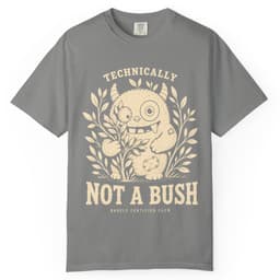 Technically Not a Bush Hunting Shirt t-shirt in Moss, thumbnail 7