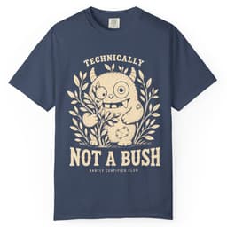 Technically Not a Bush Hunting Shirt t-shirt in Moss, thumbnail 3