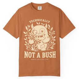 Technically Not a Bush Hunting Shirt t-shirt in Moss, thumbnail 10