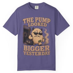 Yesterday Pump Check t-shirt in Black, thumbnail 6