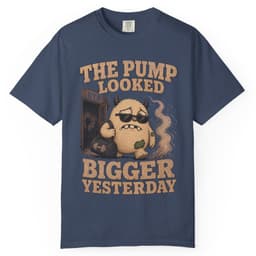 Yesterday Pump Check t-shirt in Black, thumbnail 2
