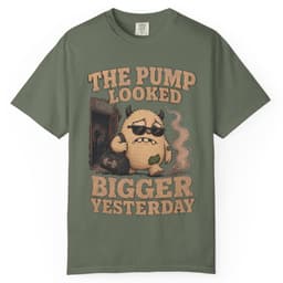 Yesterday Pump Check t-shirt in Black, thumbnail 5