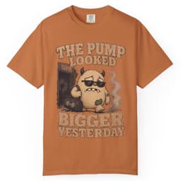 Yesterday Pump Check t-shirt in Black, thumbnail 10