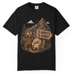 Summit in Fifteen t-shirt in Granite, thumbnail 2