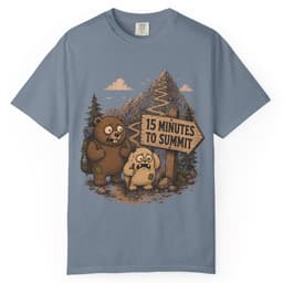 Summit in Fifteen t-shirt in Granite, thumbnail 8