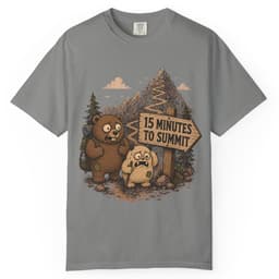 Summit in Fifteen t-shirt in Granite, thumbnail 1