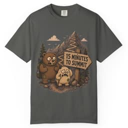 Summit in Fifteen t-shirt in Granite, thumbnail 5