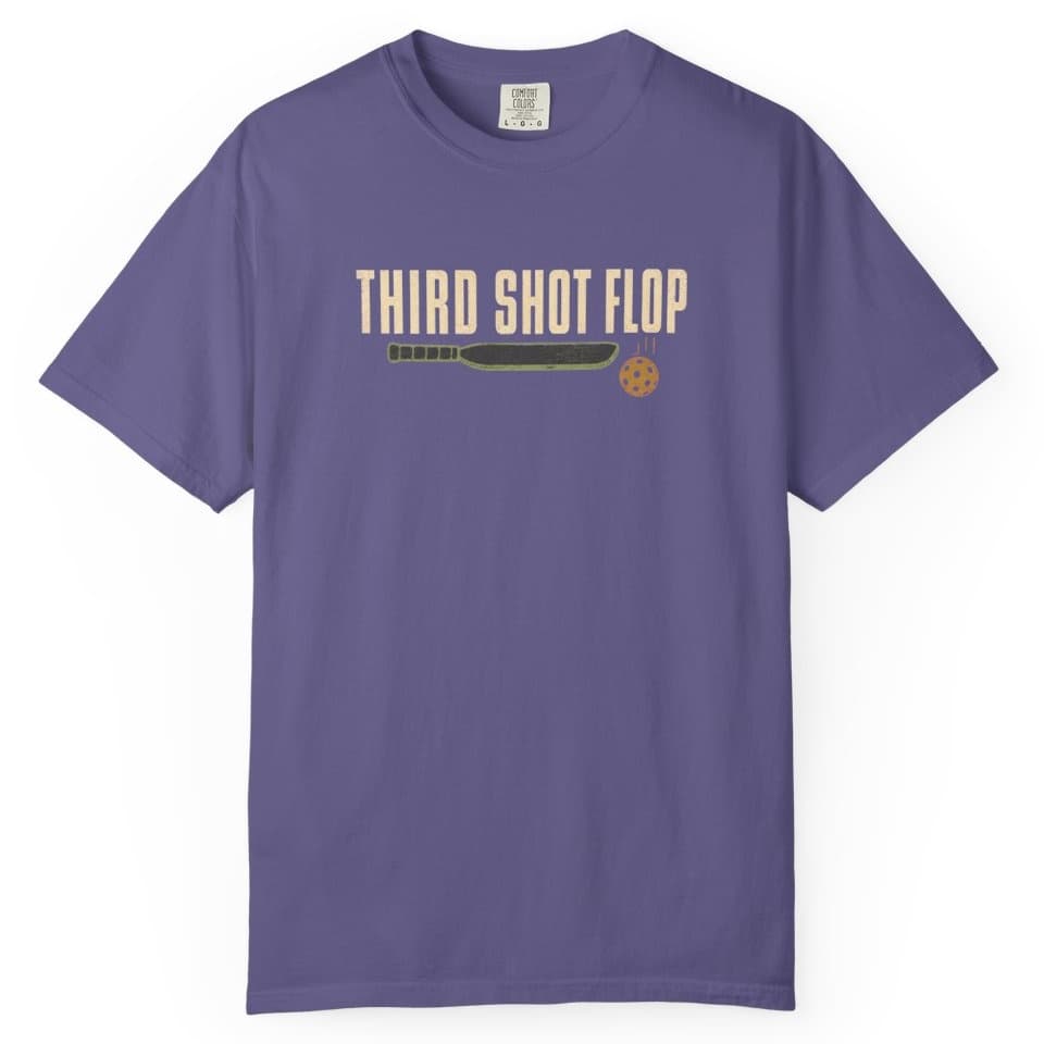 Third Shot Flop t-shirt in Black, photo 5