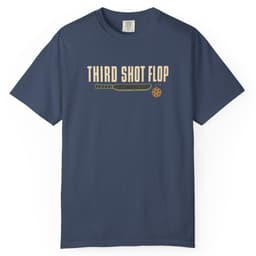 Third Shot Flop t-shirt in Black, thumbnail 2