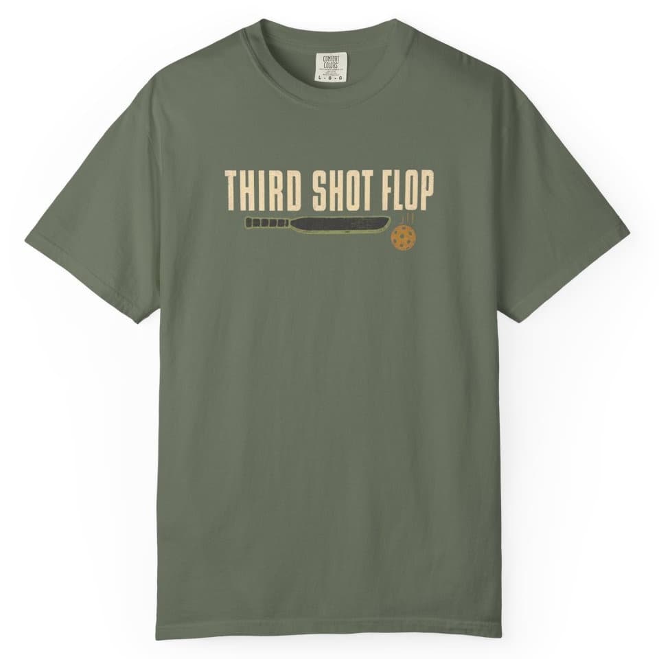 Third Shot Flop t-shirt in Black, photo 4