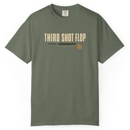 Third Shot Flop t-shirt in Black, thumbnail 4