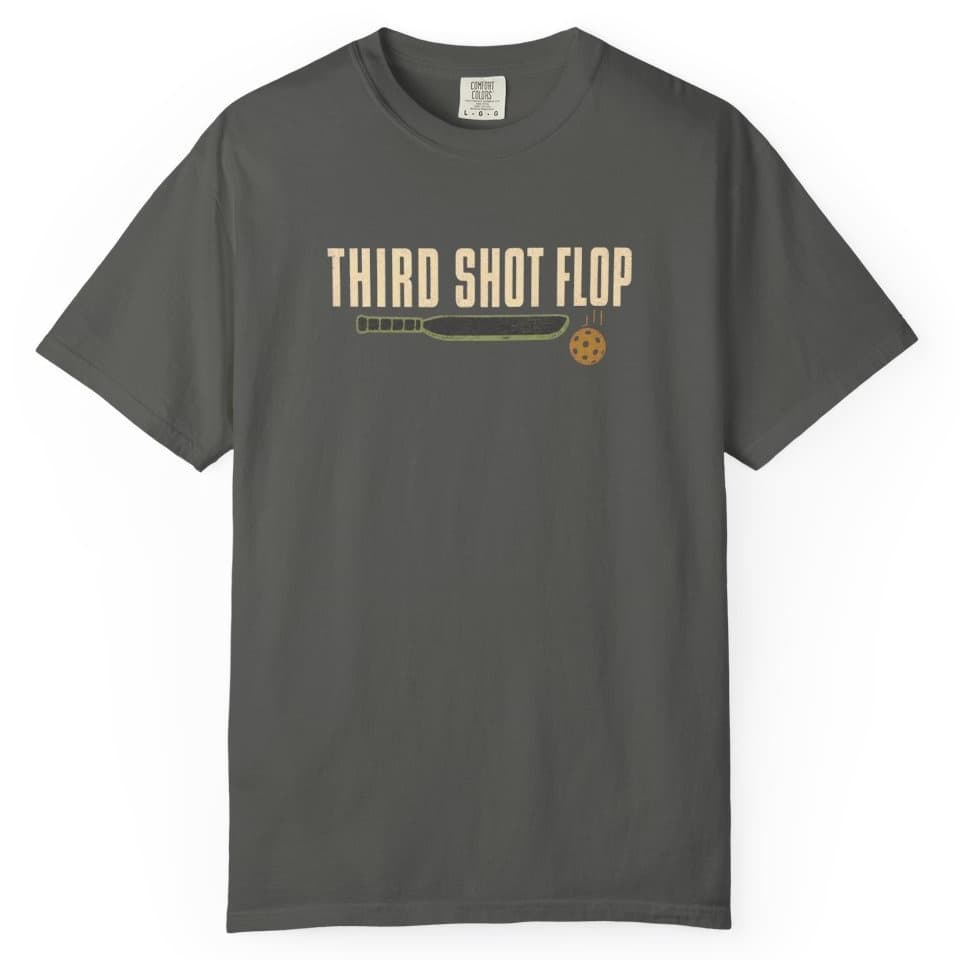 Third Shot Flop t-shirt in Black, photo 3