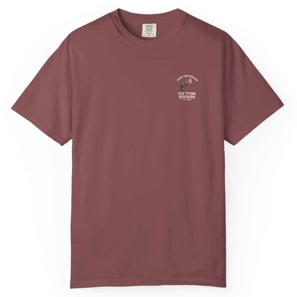 Tied It Myself Fly Fishing Shirt t-shirt in Espresso, photo 20