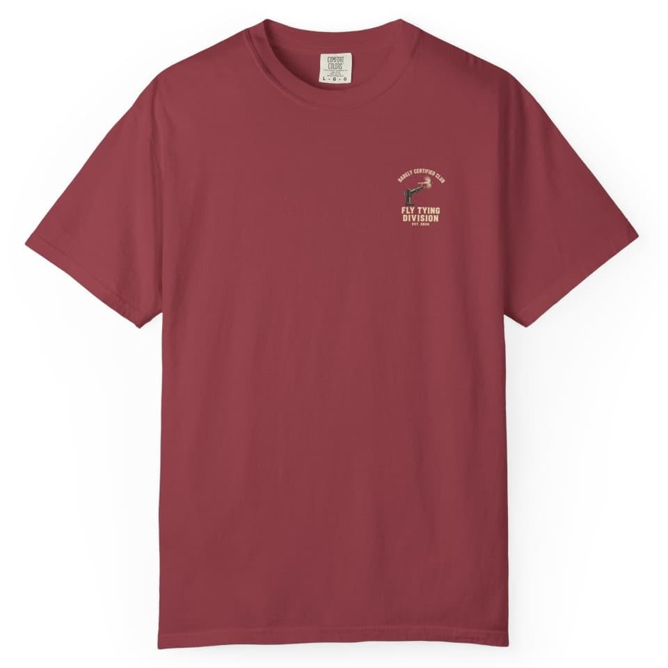Tied It Myself Fly Fishing Shirt t-shirt in Espresso, photo 12