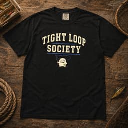 Tight Loop Society t-shirt in Black, thumbnail 1