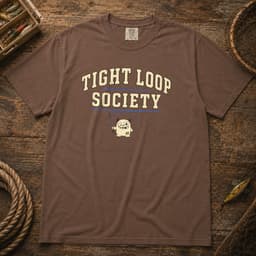 Tight Loop Society t-shirt in Black, thumbnail 3