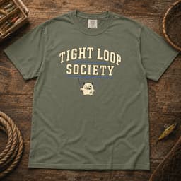 Tight Loop Society t-shirt in Black, thumbnail 5
