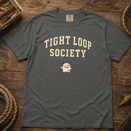 Tight Loop Society t-shirt in Black, thumbnail 4