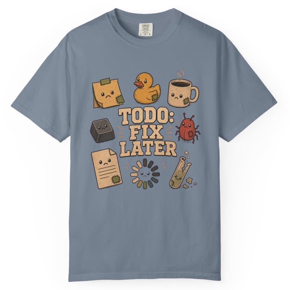 Future Me Problem t-shirt in Chili, photo 9