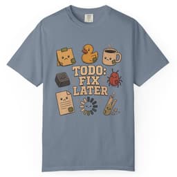 Future Me Problem t-shirt in Chili, thumbnail 9