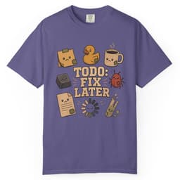 Future Me Problem t-shirt in Chili, thumbnail 7