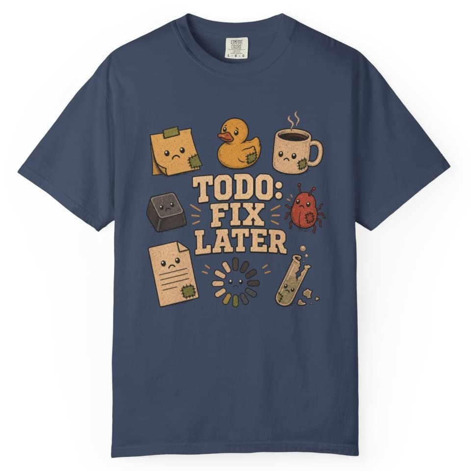 Future Me Problem t-shirt in Chili, photo 3
