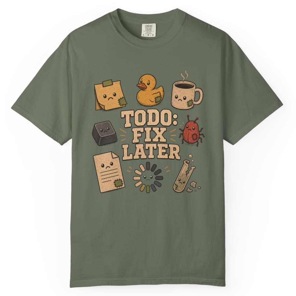 Future Me Problem t-shirt in Chili, photo 6