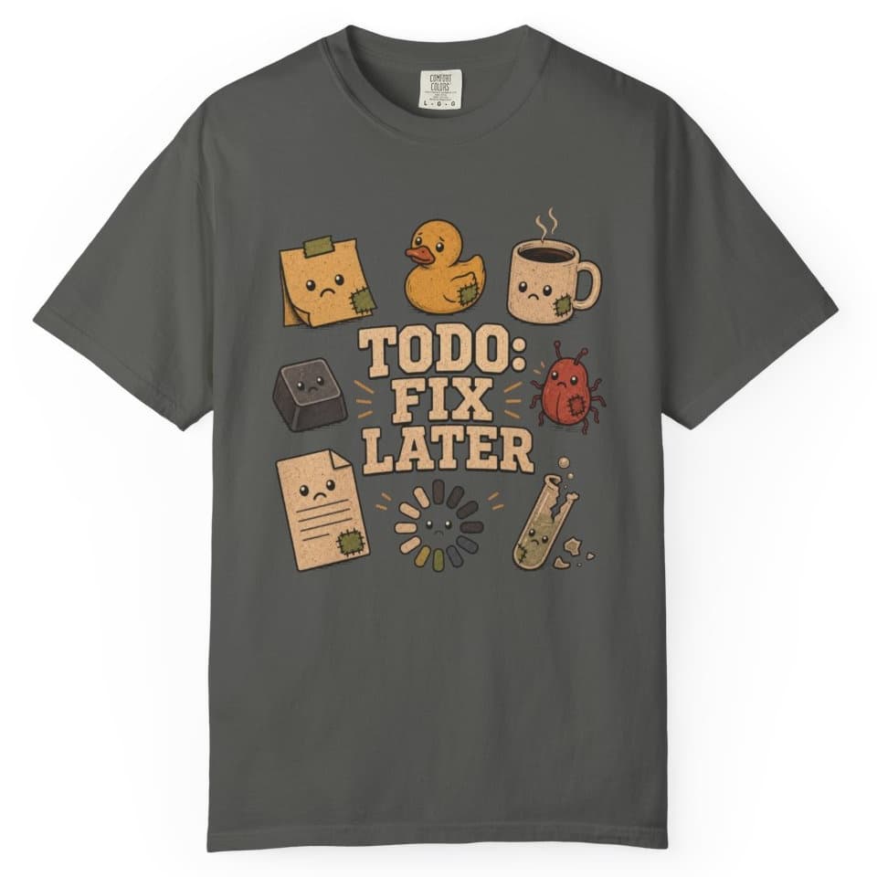 Future Me Problem t-shirt in Chili, photo 5
