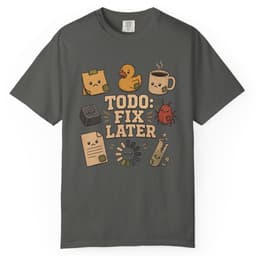 Future Me Problem t-shirt in Chili, thumbnail 5